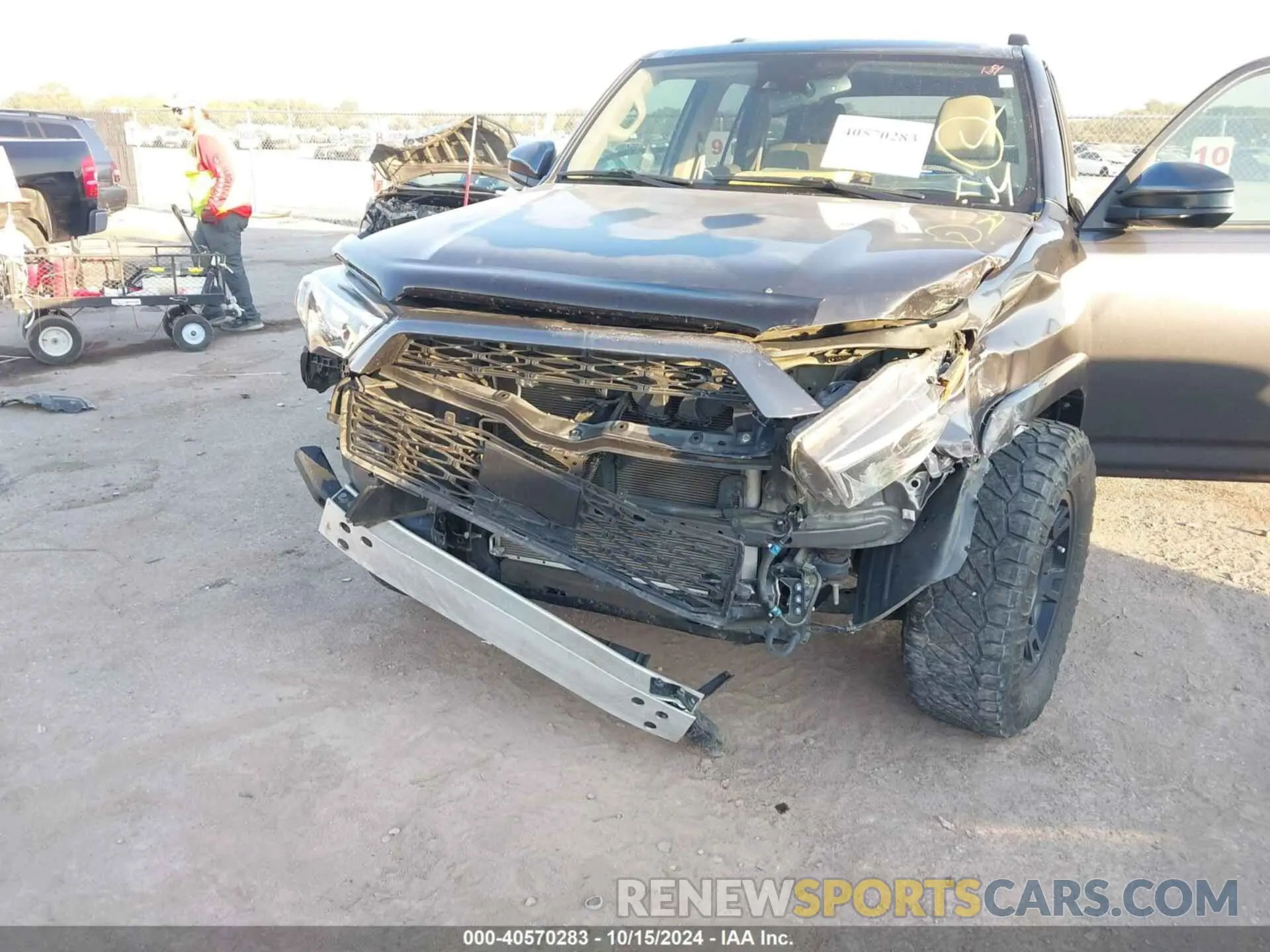 6 Photograph of a damaged car JTEEU5JR5N5253552 TOYOTA 4RUNNER 2022