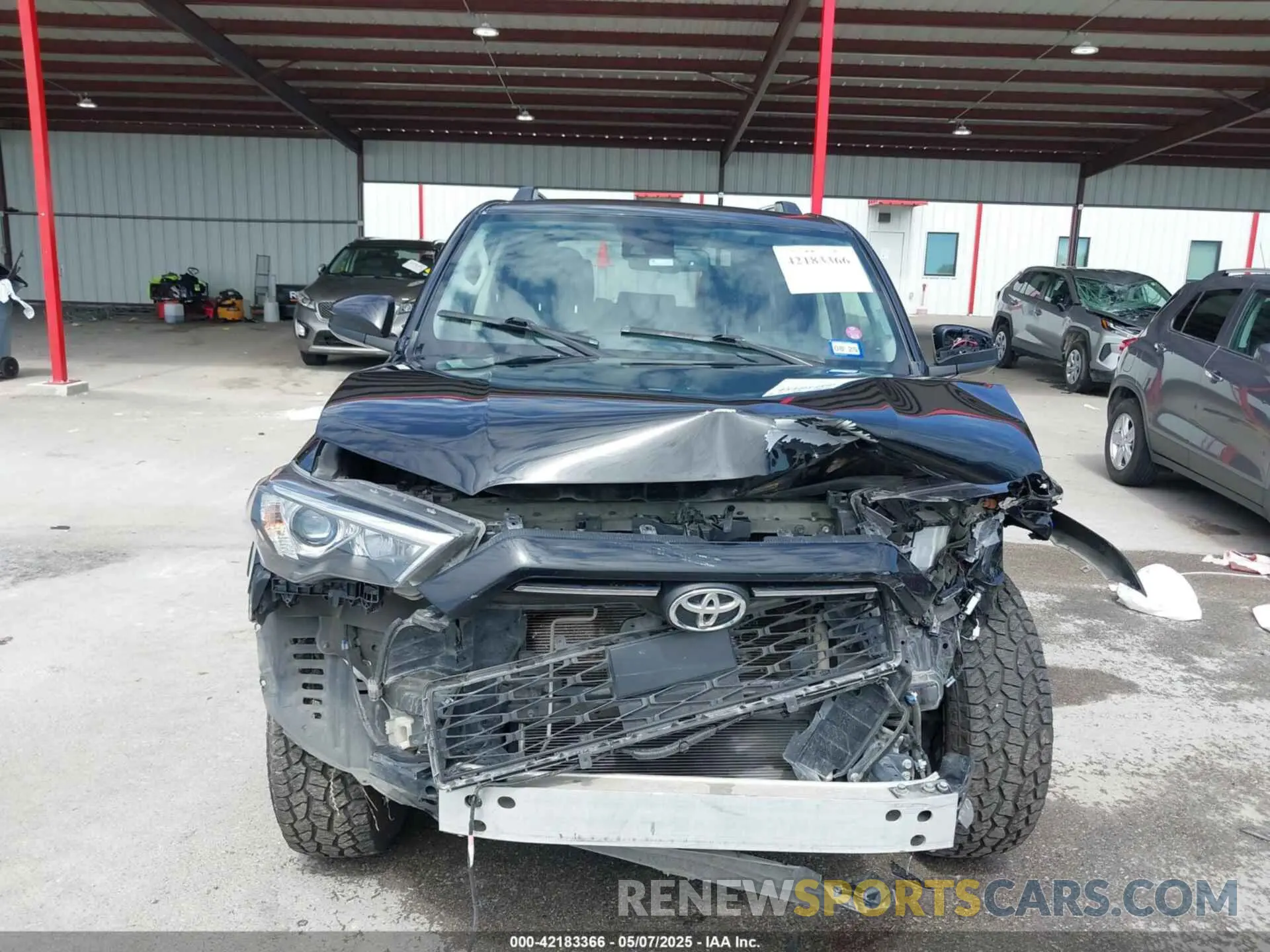 13 Photograph of a damaged car JTEEU5JR5N5260419 TOYOTA 4RUNNER 2022