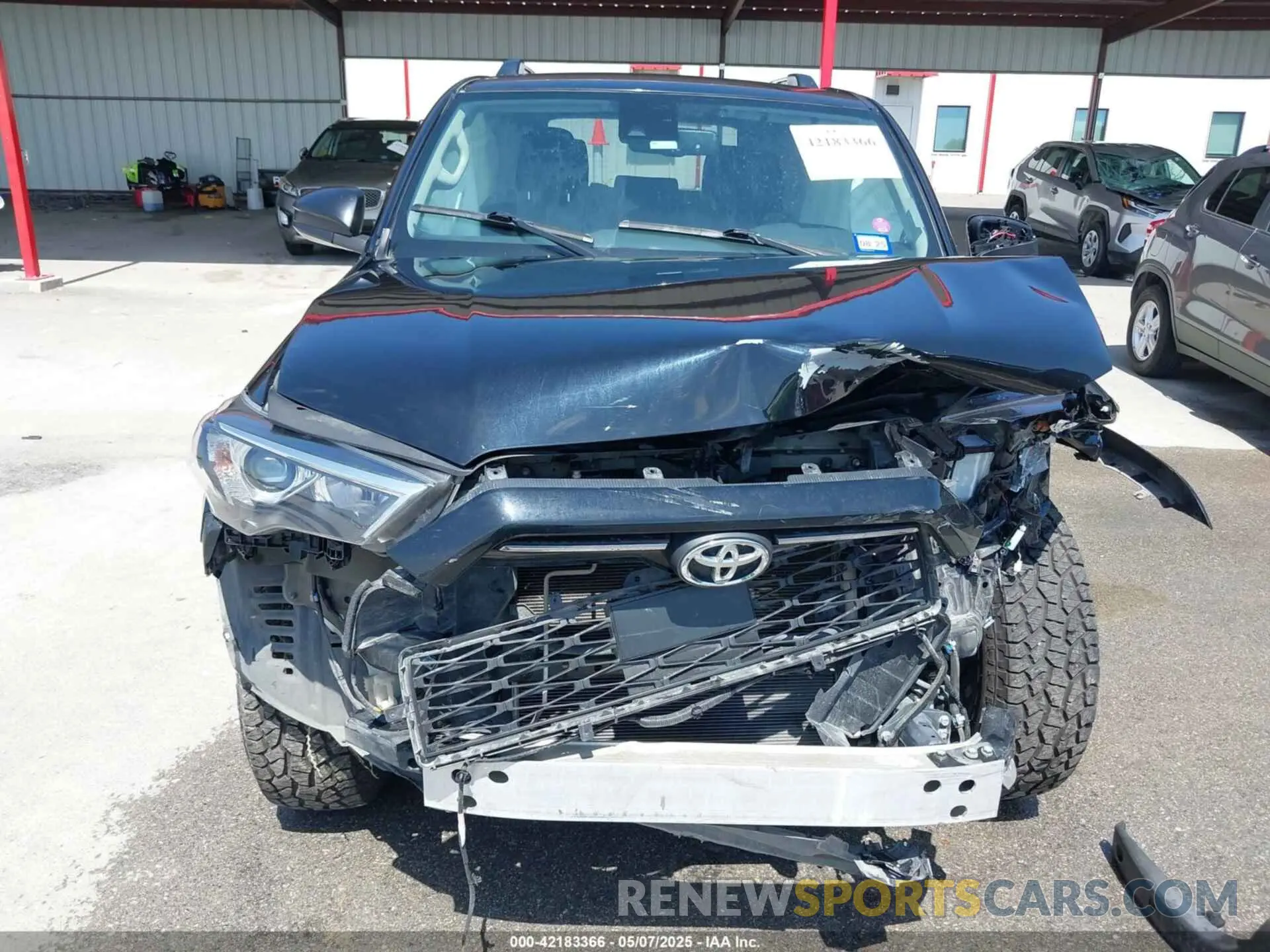 6 Photograph of a damaged car JTEEU5JR5N5260419 TOYOTA 4RUNNER 2022