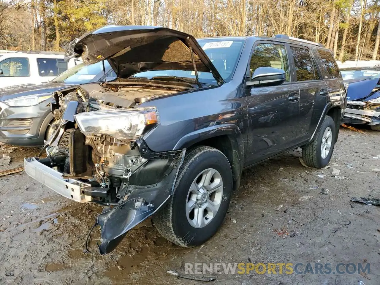 1 Photograph of a damaged car JTEEU5JR6N5261904 TOYOTA 4RUNNER 2022
