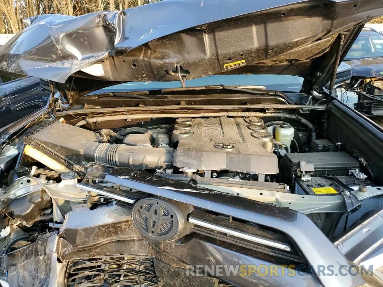 12 Photograph of a damaged car JTEEU5JR6N5261904 TOYOTA 4RUNNER 2022