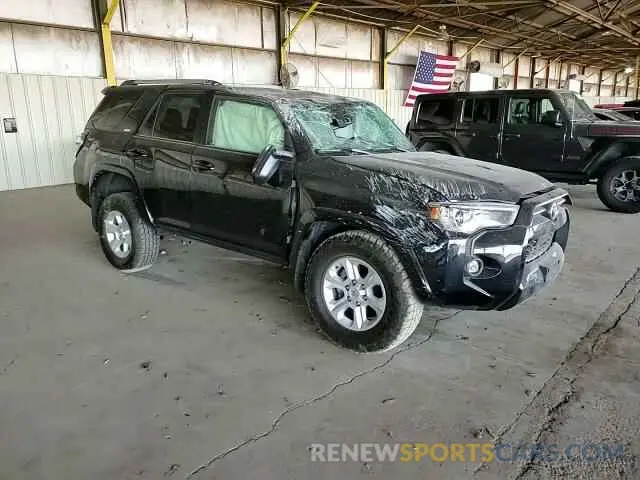 10 Photograph of a damaged car JTEEU5JR7N5271700 TOYOTA 4RUNNER 2022