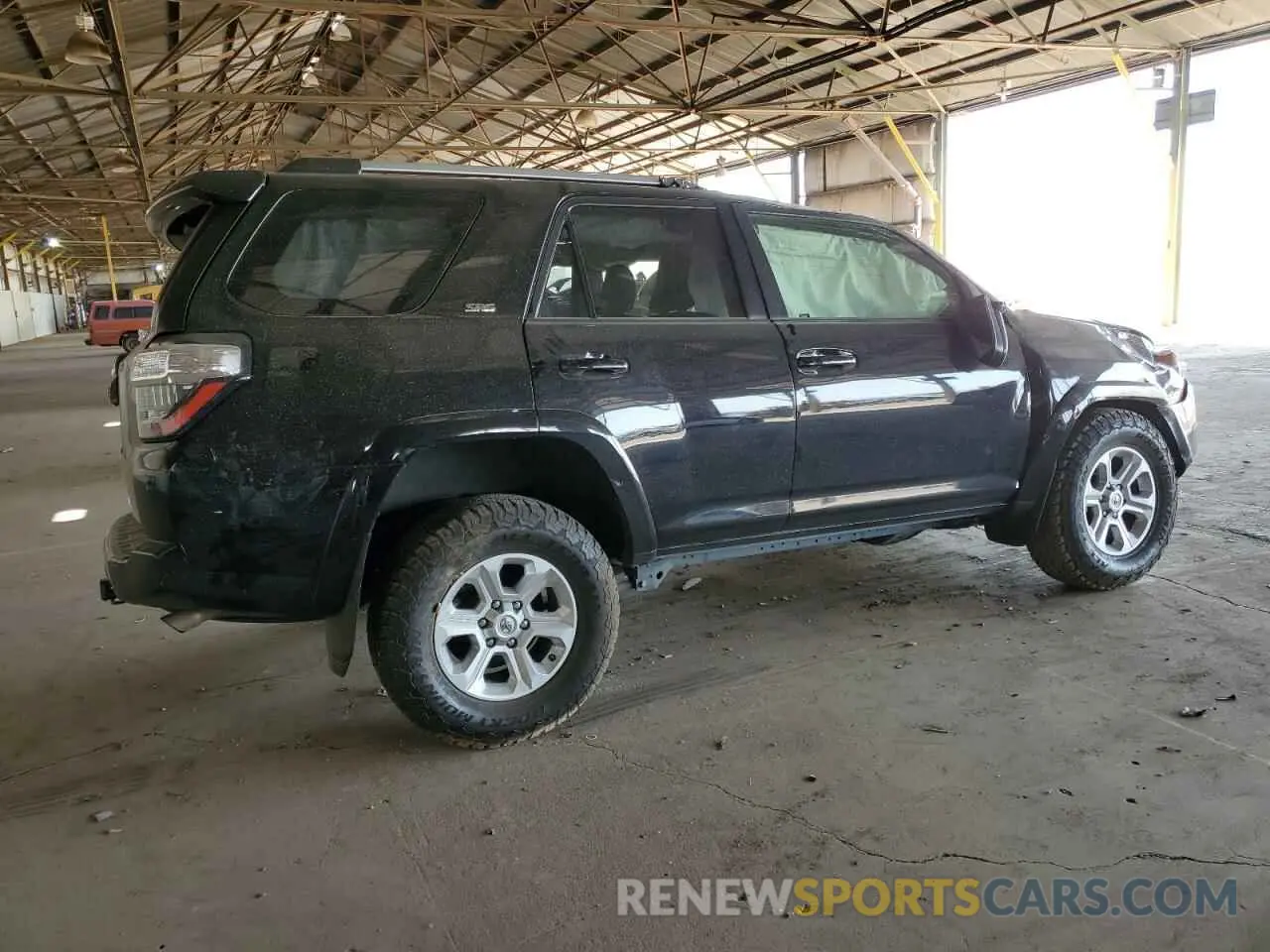 3 Photograph of a damaged car JTEEU5JR7N5271700 TOYOTA 4RUNNER 2022