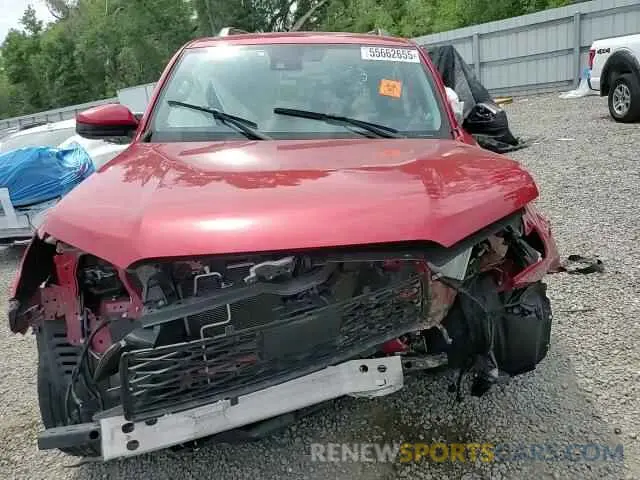 14 Photograph of a damaged car JTEEU5JRXN5256186 TOYOTA 4RUNNER 2022