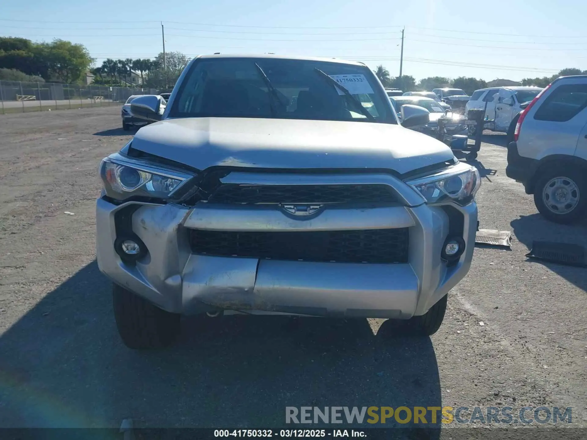 12 Photograph of a damaged car JTEEU5JRXN5264532 TOYOTA 4RUNNER 2022