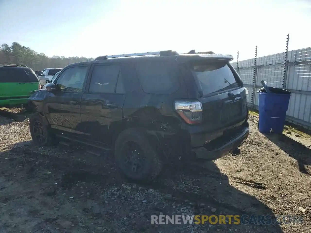 2 Photograph of a damaged car JTEFU5JR0N5257772 TOYOTA 4RUNNER 2022