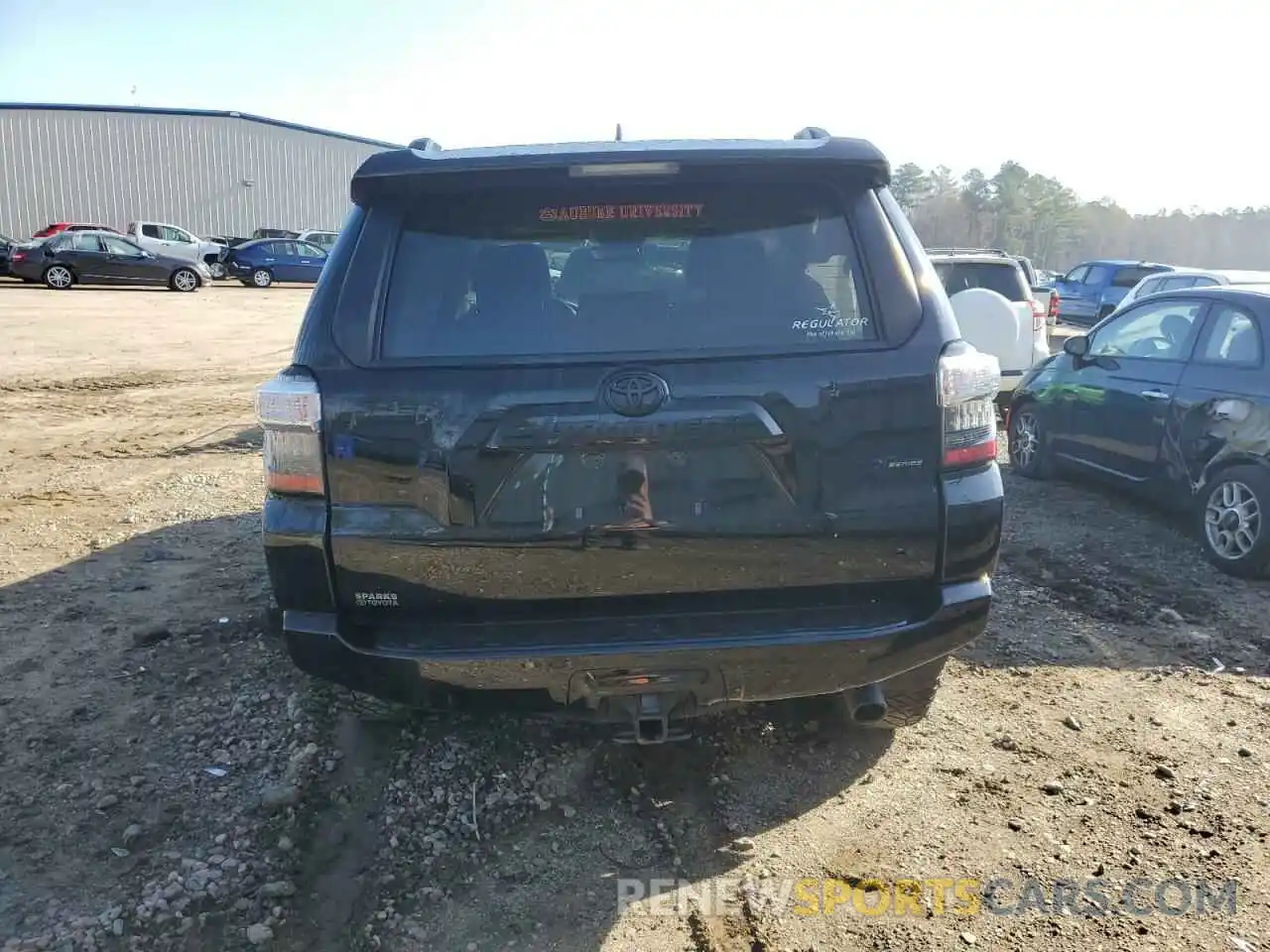 6 Photograph of a damaged car JTEFU5JR0N5257772 TOYOTA 4RUNNER 2022