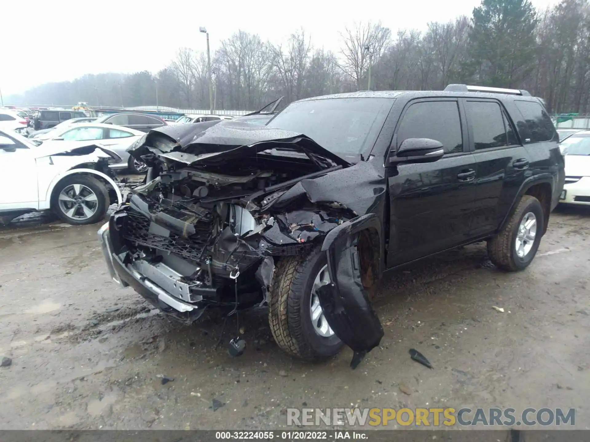 6 Photograph of a damaged car JTEFU5JR4N5255250 TOYOTA 4RUNNER 2022