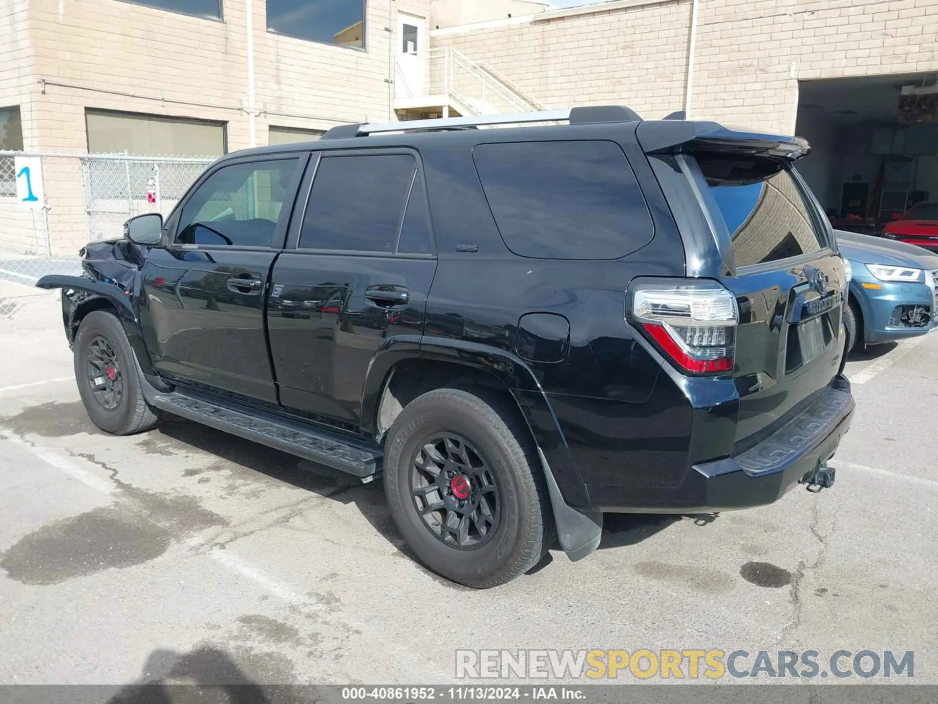3 Photograph of a damaged car JTEFU5JR4N5256012 TOYOTA 4RUNNER 2022