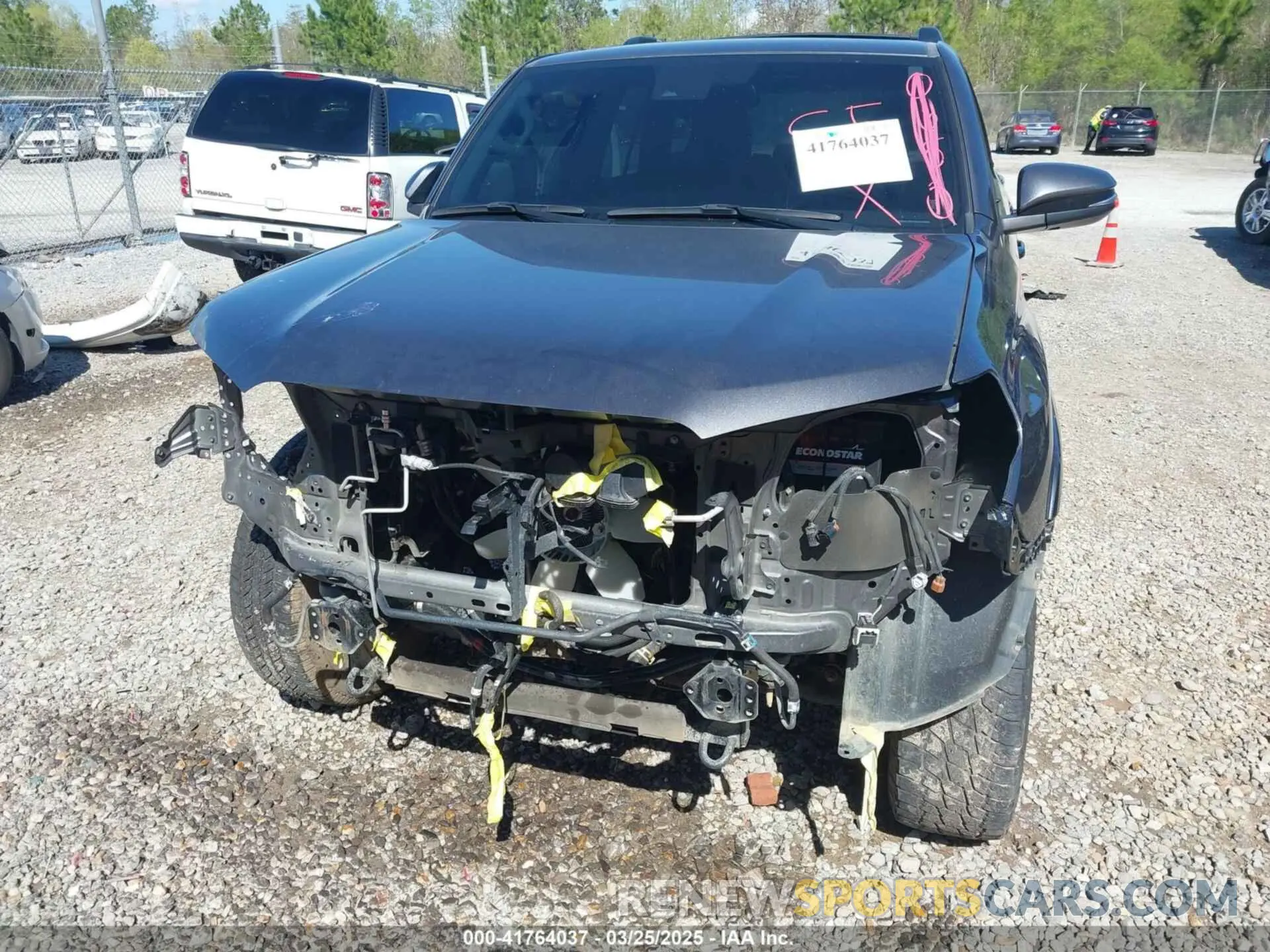 6 Photograph of a damaged car JTEFU5JR4N5270993 TOYOTA 4RUNNER 2022