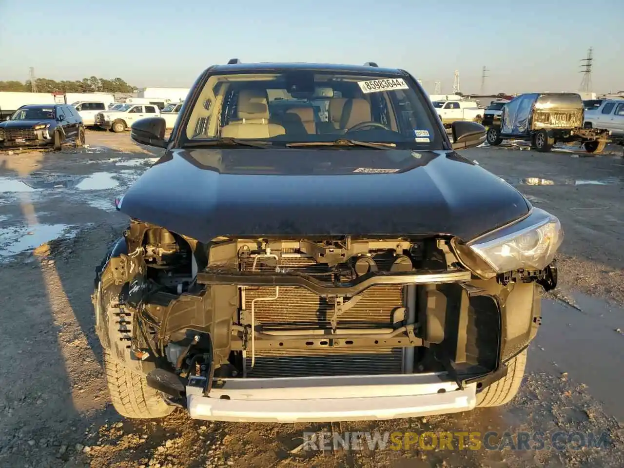 5 Photograph of a damaged car JTEFU5JR5N5269951 TOYOTA 4RUNNER 2022