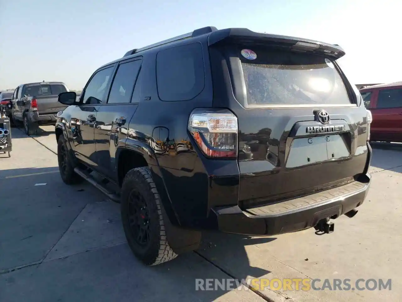 3 Photograph of a damaged car JTEFU5JR7N5266436 TOYOTA 4RUNNER 2022