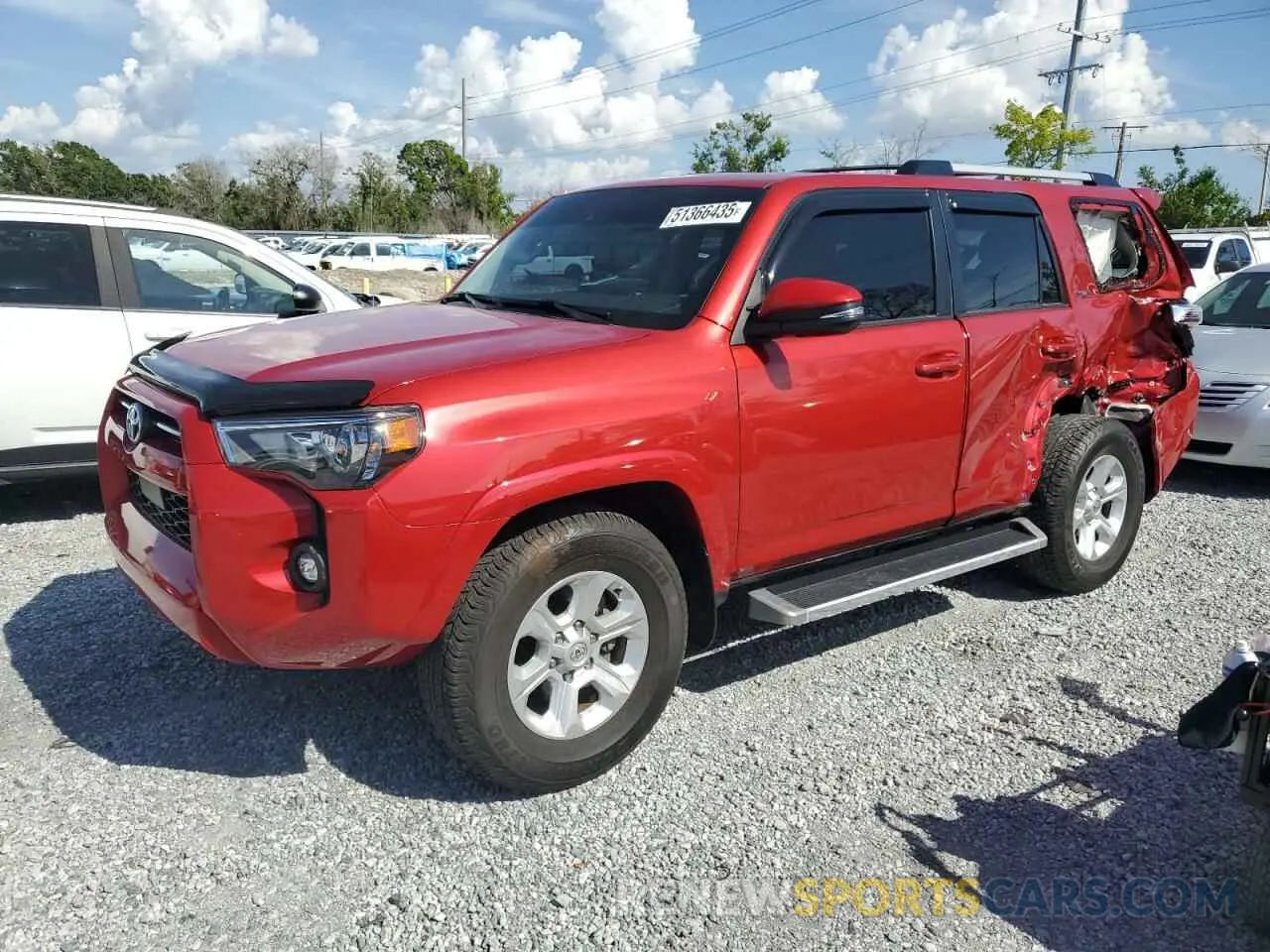 3 Photograph of a damaged car JTEFU5JR9N5277857 TOYOTA 4RUNNER 2022