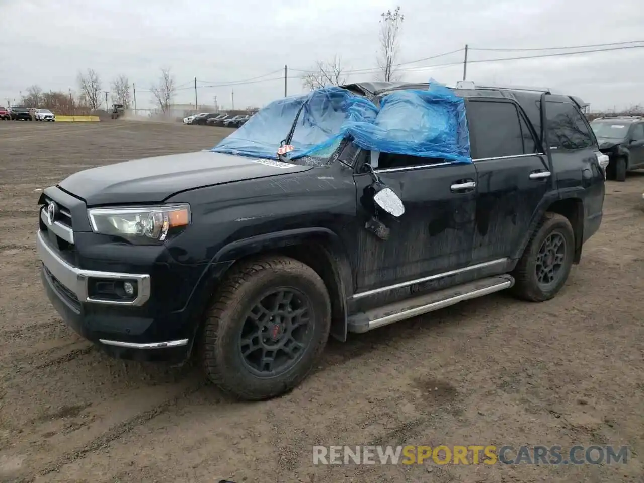 1 Photograph of a damaged car JTEKU5JR0N5988930 TOYOTA 4RUNNER 2022