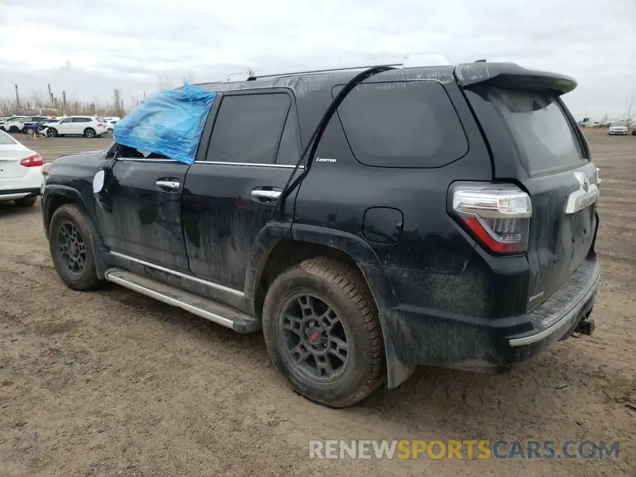 2 Photograph of a damaged car JTEKU5JR0N5988930 TOYOTA 4RUNNER 2022