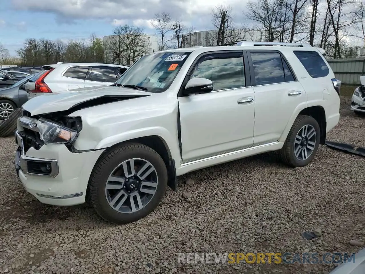 1 Photograph of a damaged car JTEKU5JR0N6010440 TOYOTA 4RUNNER 2022
