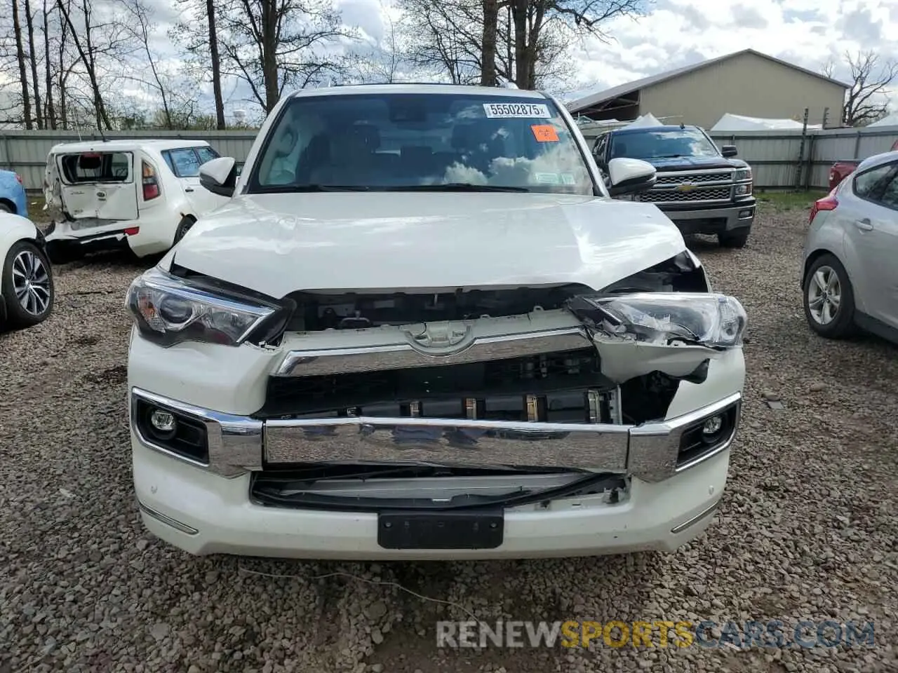 5 Photograph of a damaged car JTEKU5JR0N6010440 TOYOTA 4RUNNER 2022