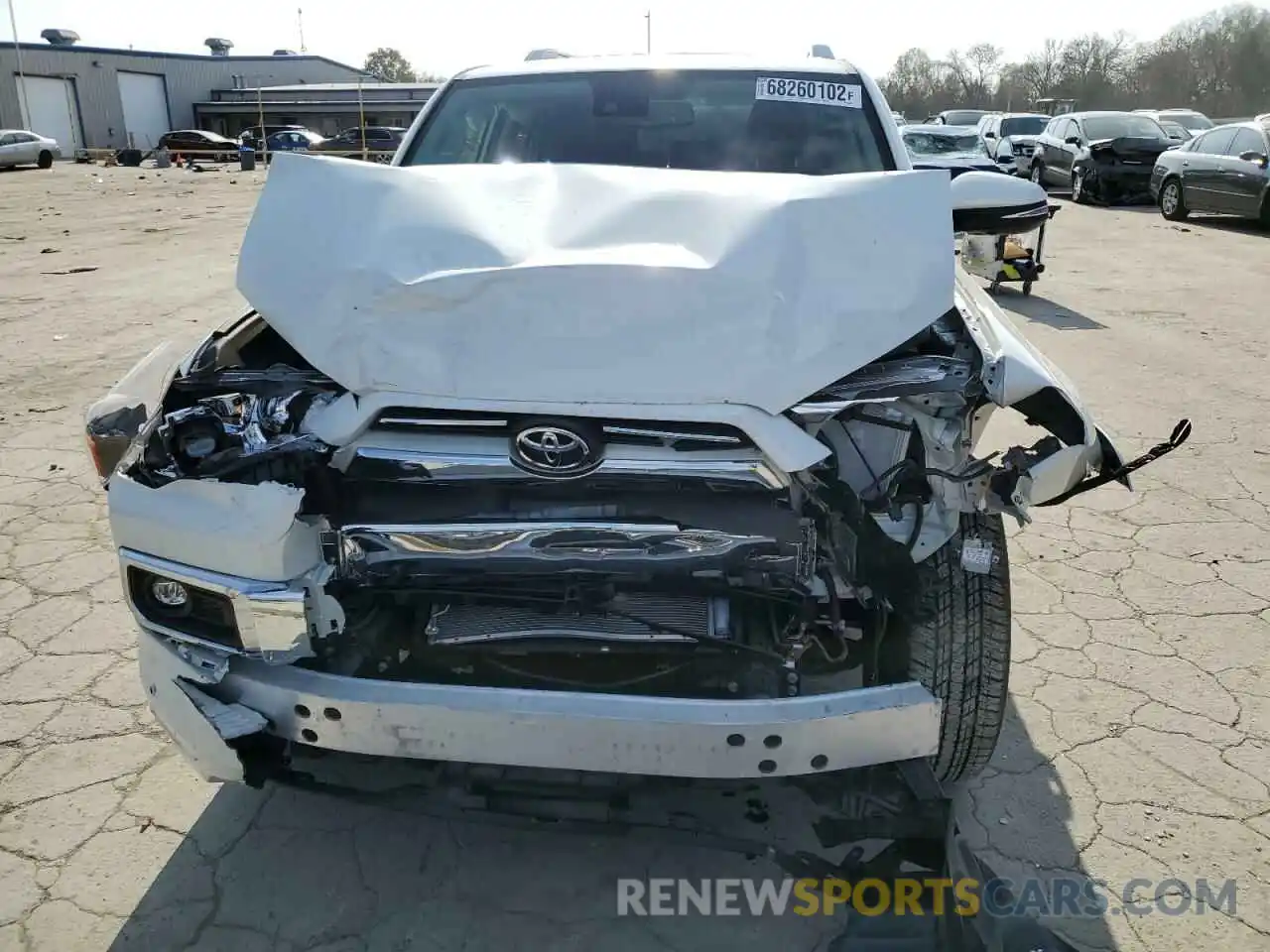 5 Photograph of a damaged car JTEKU5JR0N6044653 TOYOTA 4RUNNER 2022