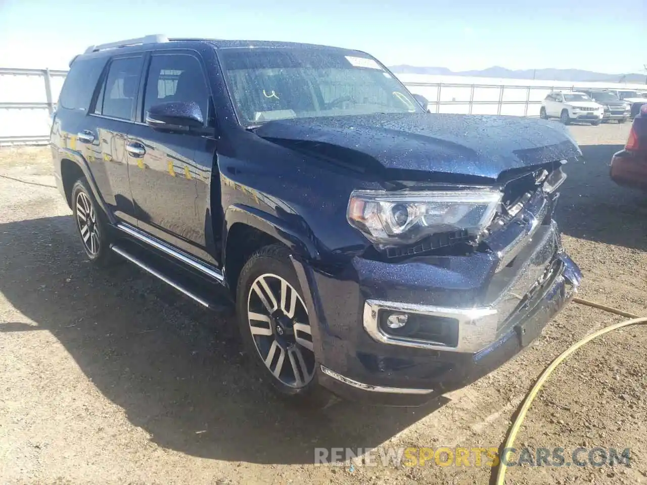 1 Photograph of a damaged car JTEKU5JR0N6063686 TOYOTA 4RUNNER 2022