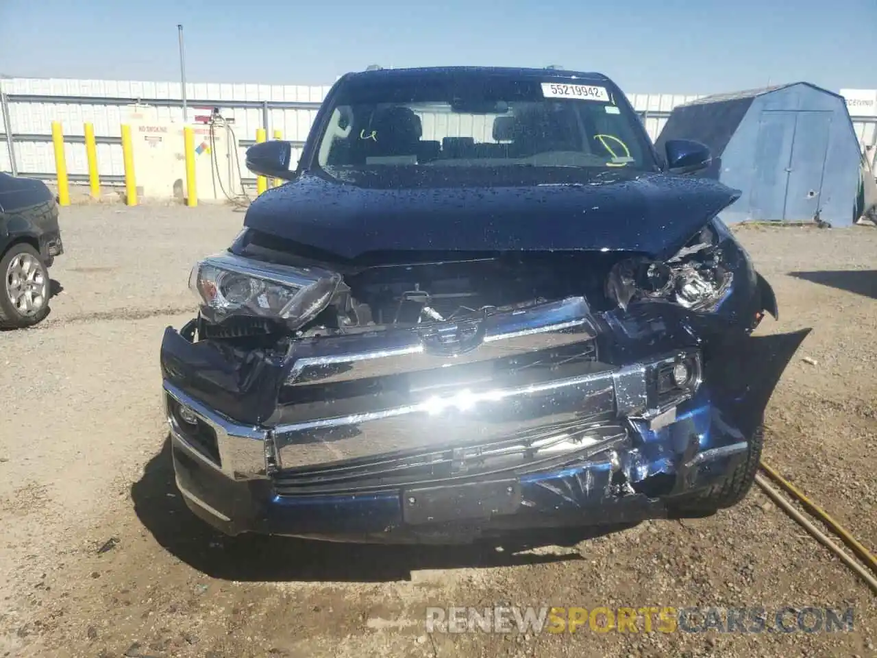 9 Photograph of a damaged car JTEKU5JR0N6063686 TOYOTA 4RUNNER 2022