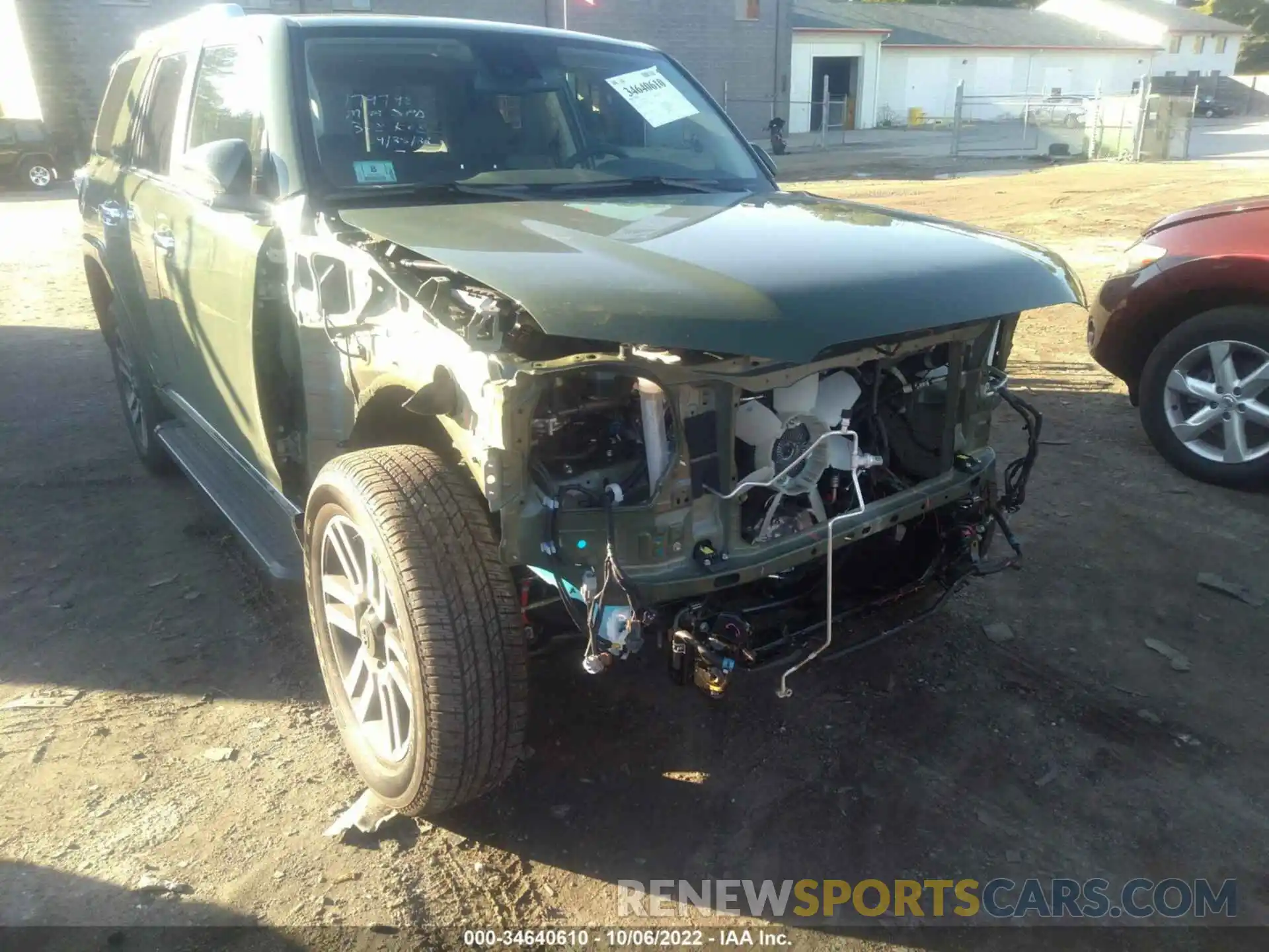 6 Photograph of a damaged car JTEKU5JR1N6076463 TOYOTA 4RUNNER 2022