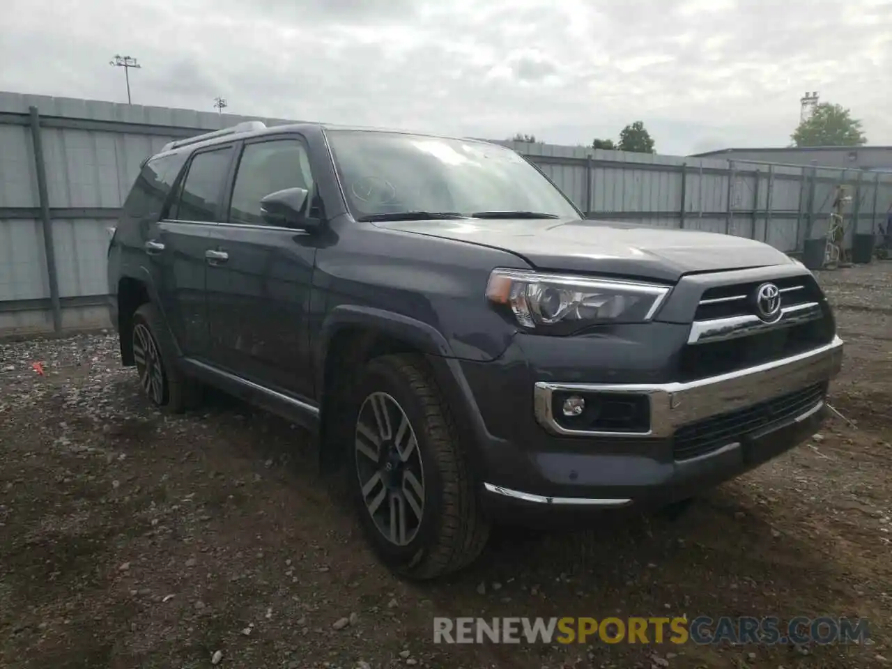 1 Photograph of a damaged car JTEKU5JR2N6022721 TOYOTA 4RUNNER 2022