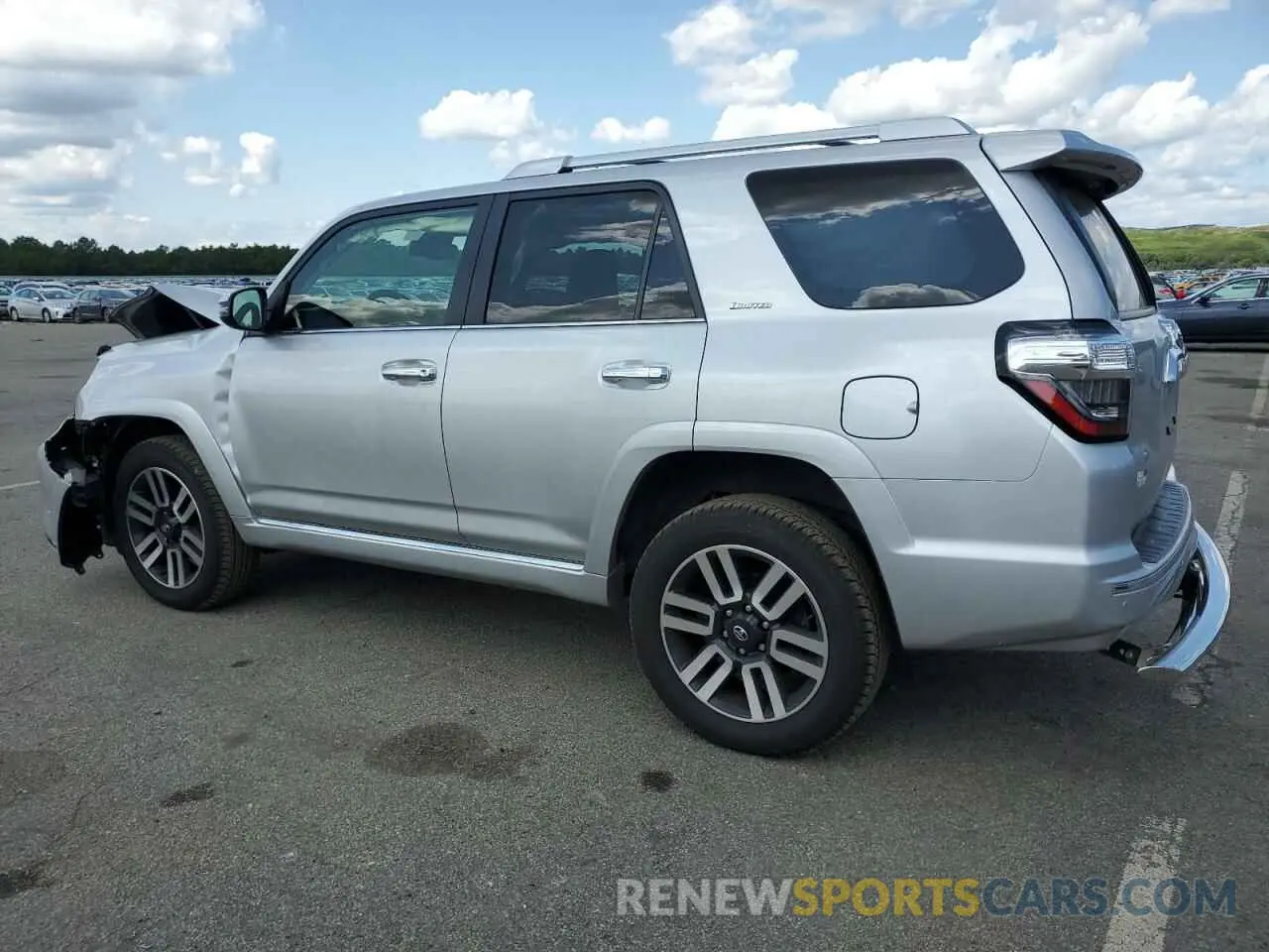 2 Photograph of a damaged car JTEKU5JR3N5977369 TOYOTA 4RUNNER 2022