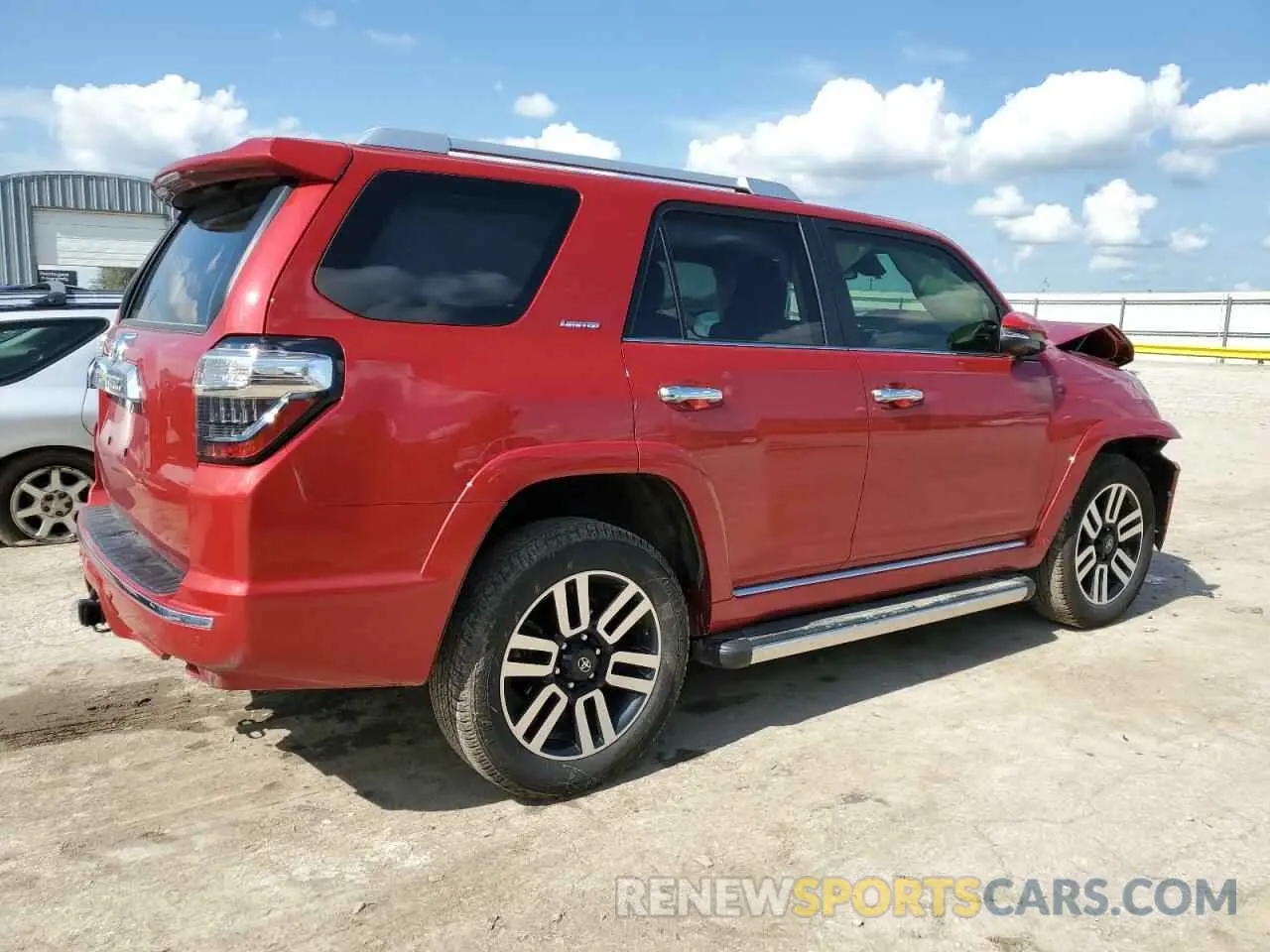 3 Photograph of a damaged car JTEKU5JR3N5993331 TOYOTA 4RUNNER 2022