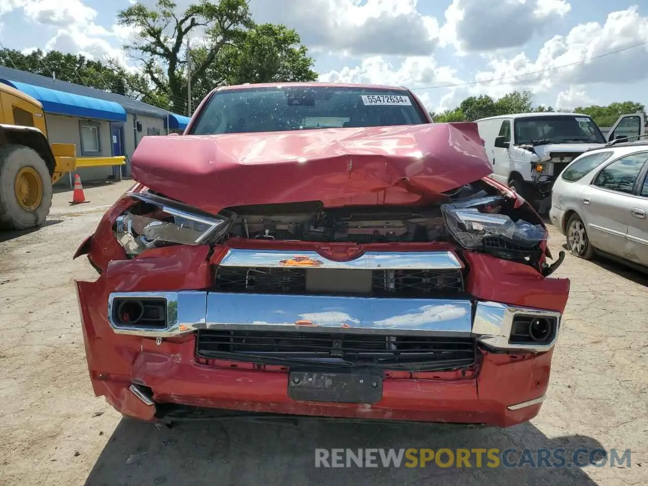 5 Photograph of a damaged car JTEKU5JR3N5993331 TOYOTA 4RUNNER 2022