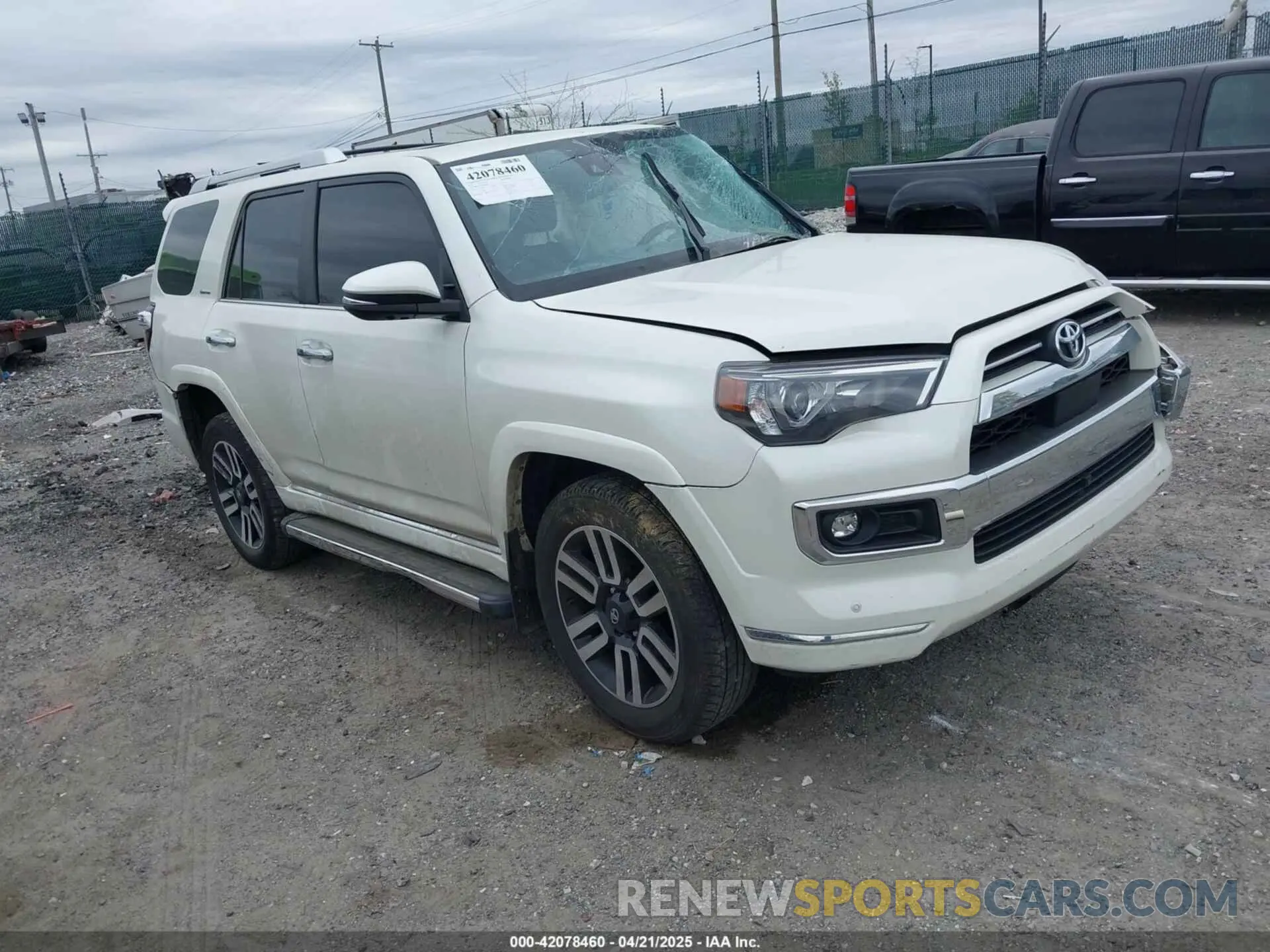 1 Photograph of a damaged car JTEKU5JR4N6002616 TOYOTA 4RUNNER 2022