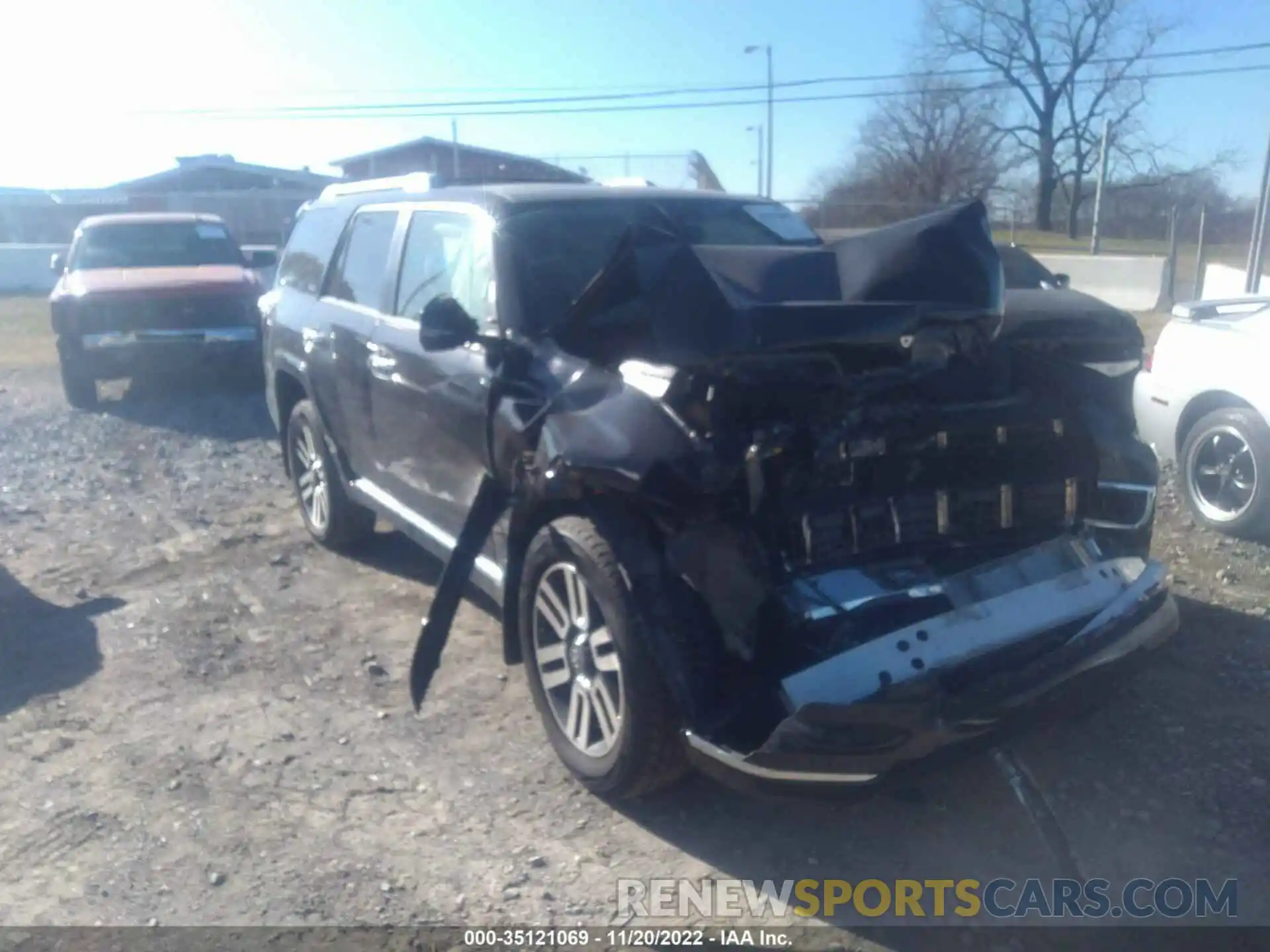 1 Photograph of a damaged car JTEKU5JR4N6003653 TOYOTA 4RUNNER 2022