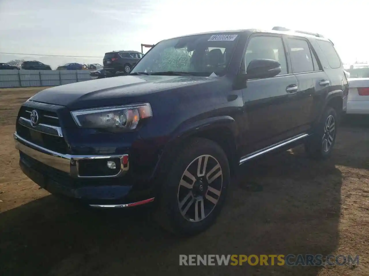 1 Photograph of a damaged car JTEKU5JR4N6032697 TOYOTA 4RUNNER 2022