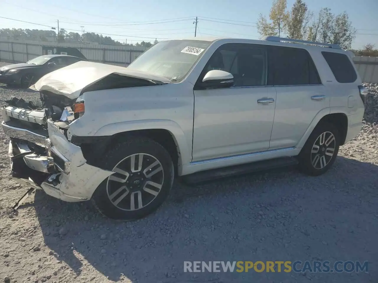 1 Photograph of a damaged car JTEKU5JR4N6069569 TOYOTA 4RUNNER 2022