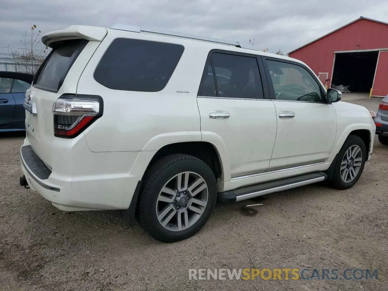 3 Photograph of a damaged car JTEKU5JR5N5989457 TOYOTA 4RUNNER 2022