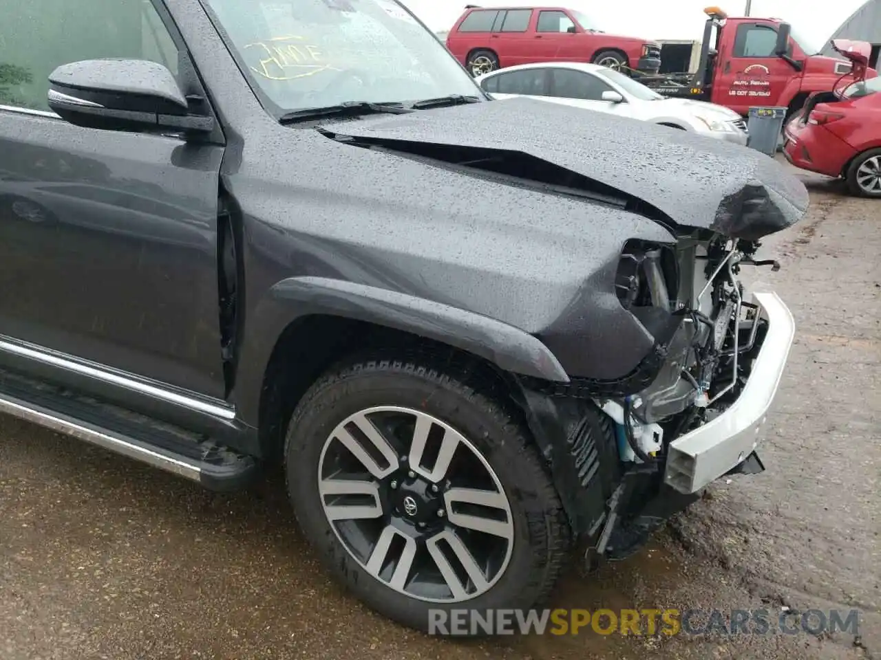 9 Photograph of a damaged car JTEKU5JR5N6028805 TOYOTA 4RUNNER 2022