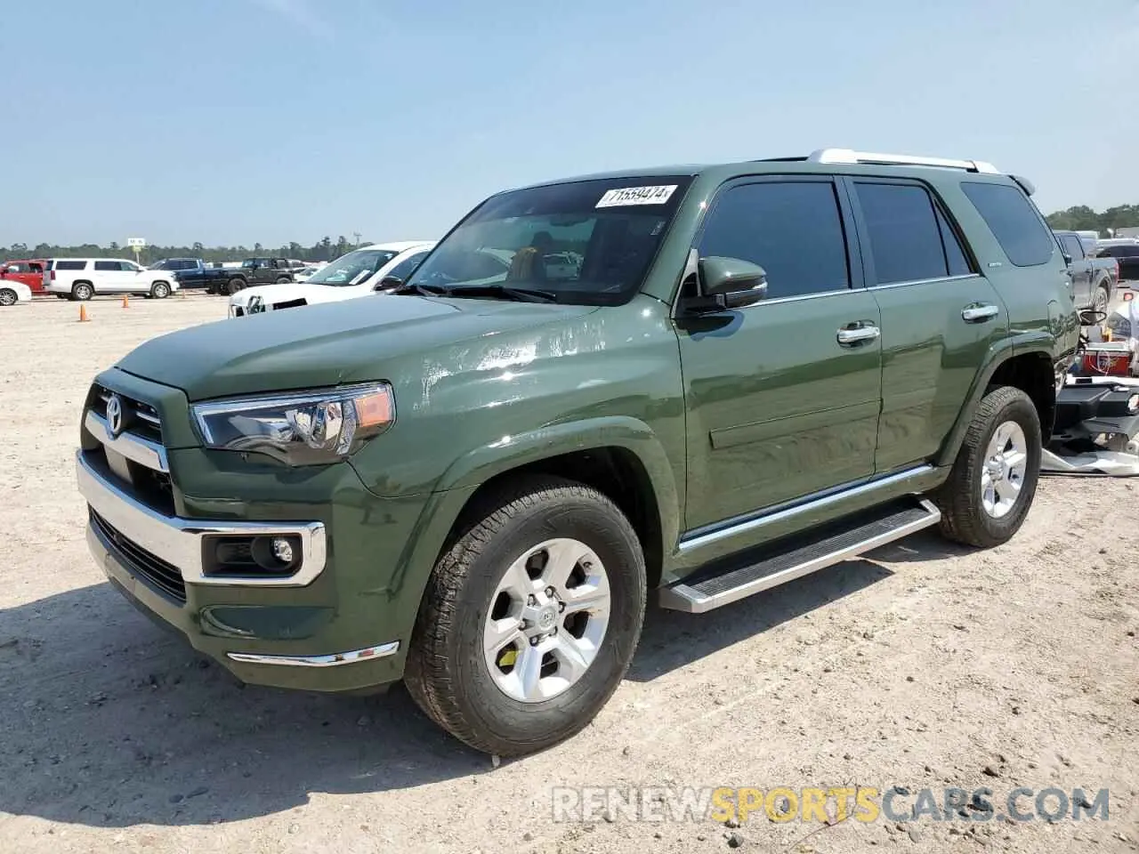 1 Photograph of a damaged car JTEKU5JR6N5992092 TOYOTA 4RUNNER 2022