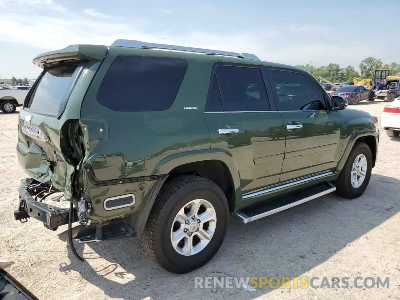 3 Photograph of a damaged car JTEKU5JR6N5992092 TOYOTA 4RUNNER 2022