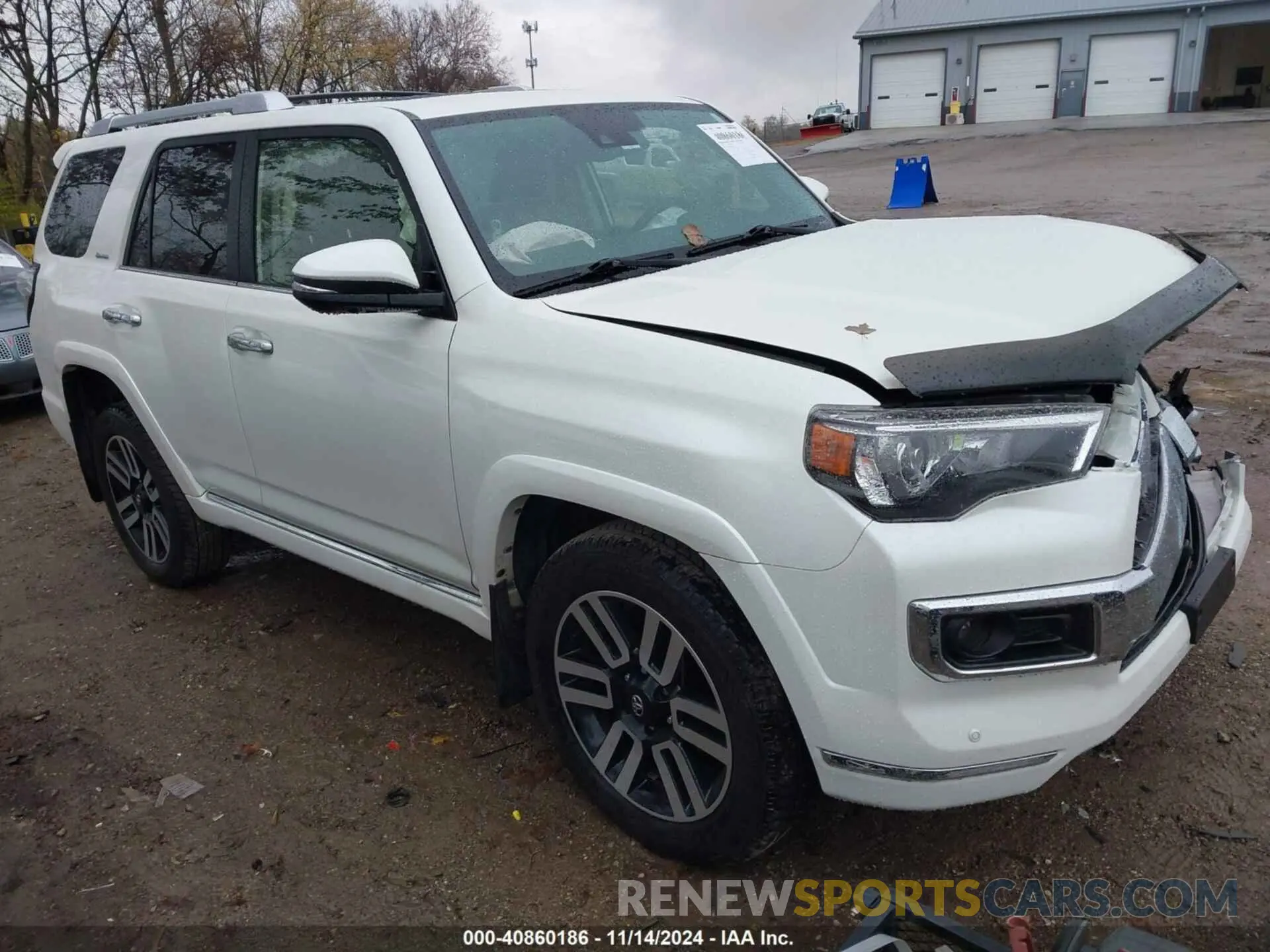 1 Photograph of a damaged car JTEKU5JR6N6032412 TOYOTA 4RUNNER 2022