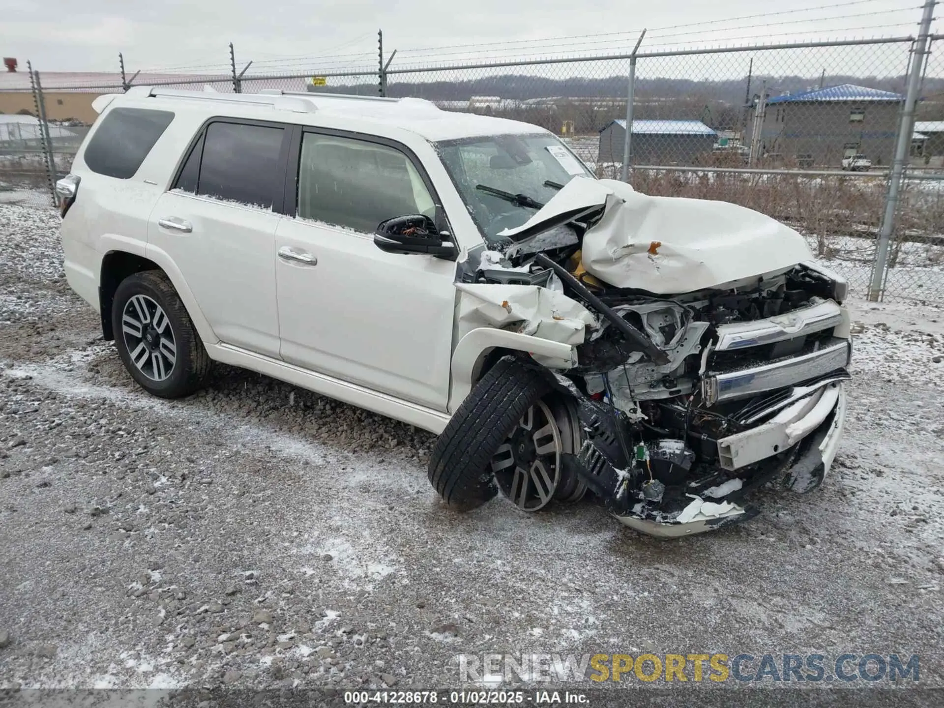 1 Photograph of a damaged car JTEKU5JR7N5997298 TOYOTA 4RUNNER 2022