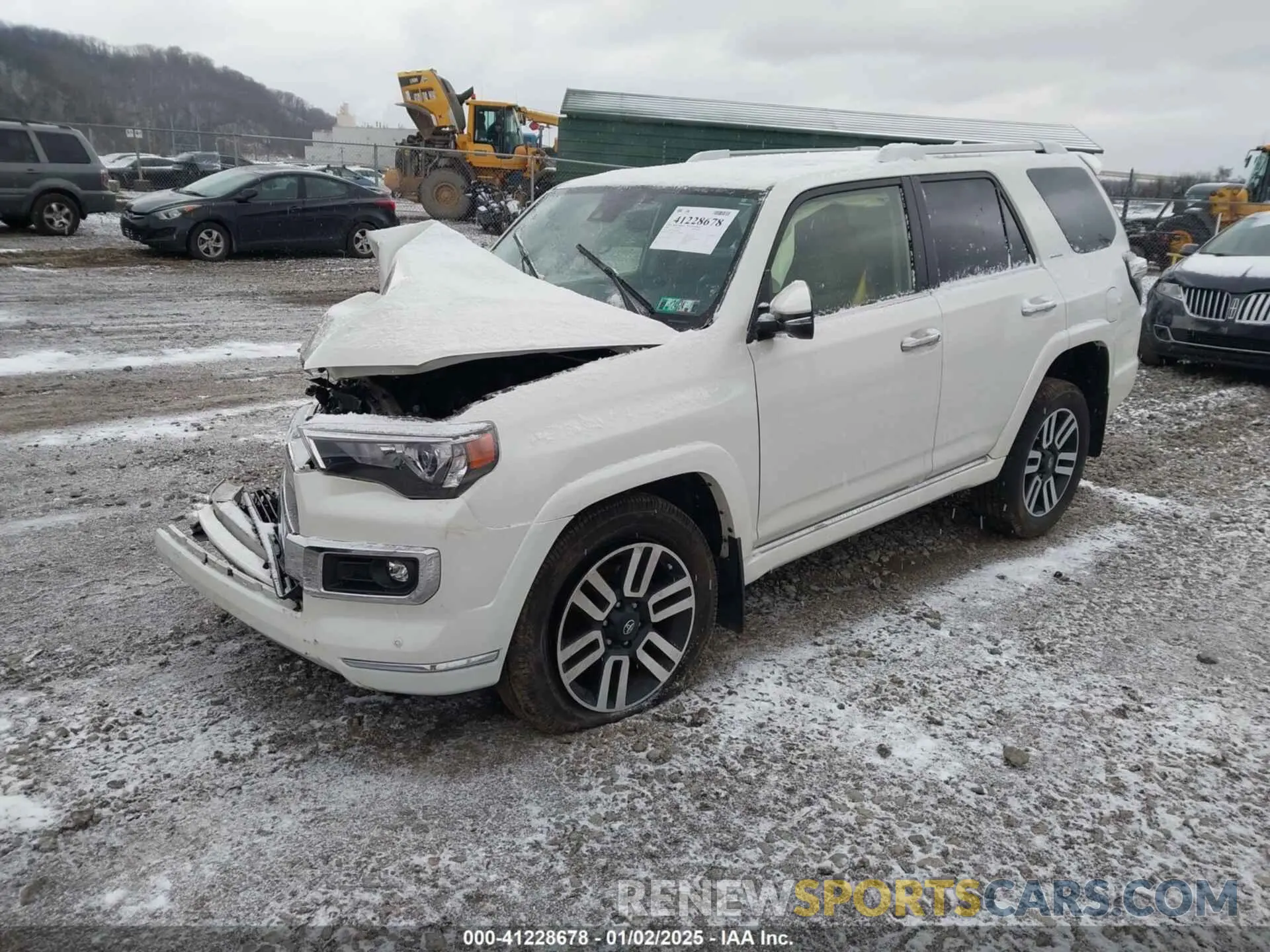 2 Photograph of a damaged car JTEKU5JR7N5997298 TOYOTA 4RUNNER 2022