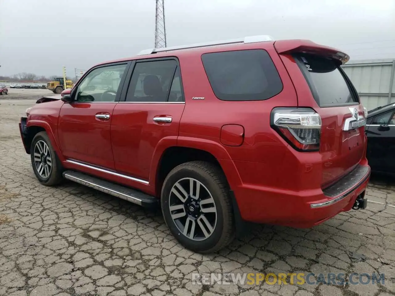 2 Photograph of a damaged car JTEKU5JR8N5984706 TOYOTA 4RUNNER 2022