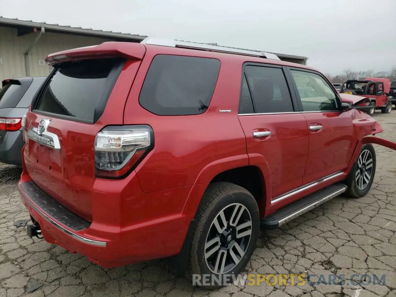 3 Photograph of a damaged car JTEKU5JR8N5984706 TOYOTA 4RUNNER 2022