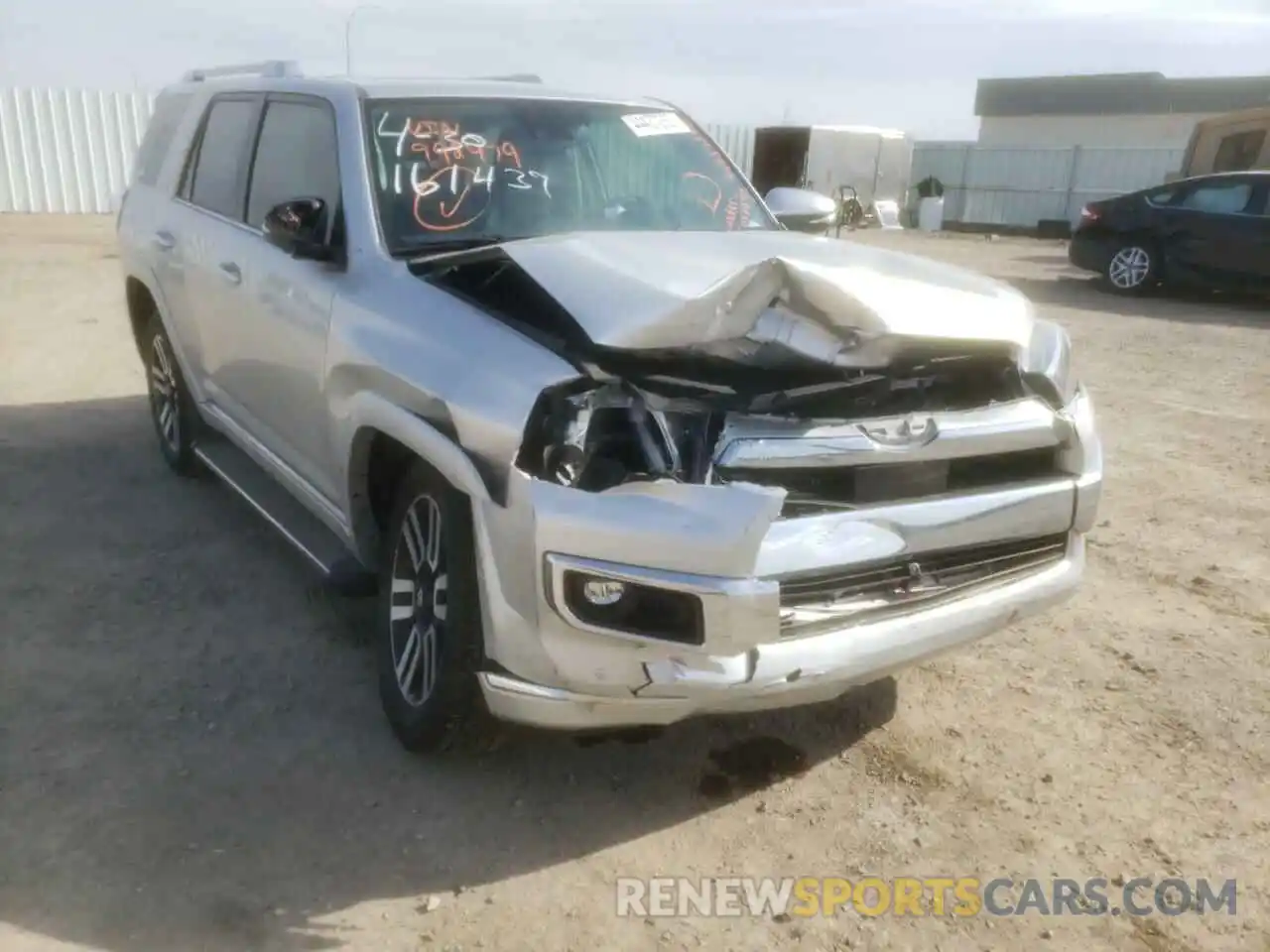 9 Photograph of a damaged car JTEKU5JR8N5992479 TOYOTA 4RUNNER 2022