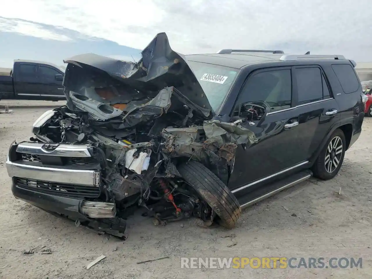 1 Photograph of a damaged car JTEKU5JR8N6005339 TOYOTA 4RUNNER 2022