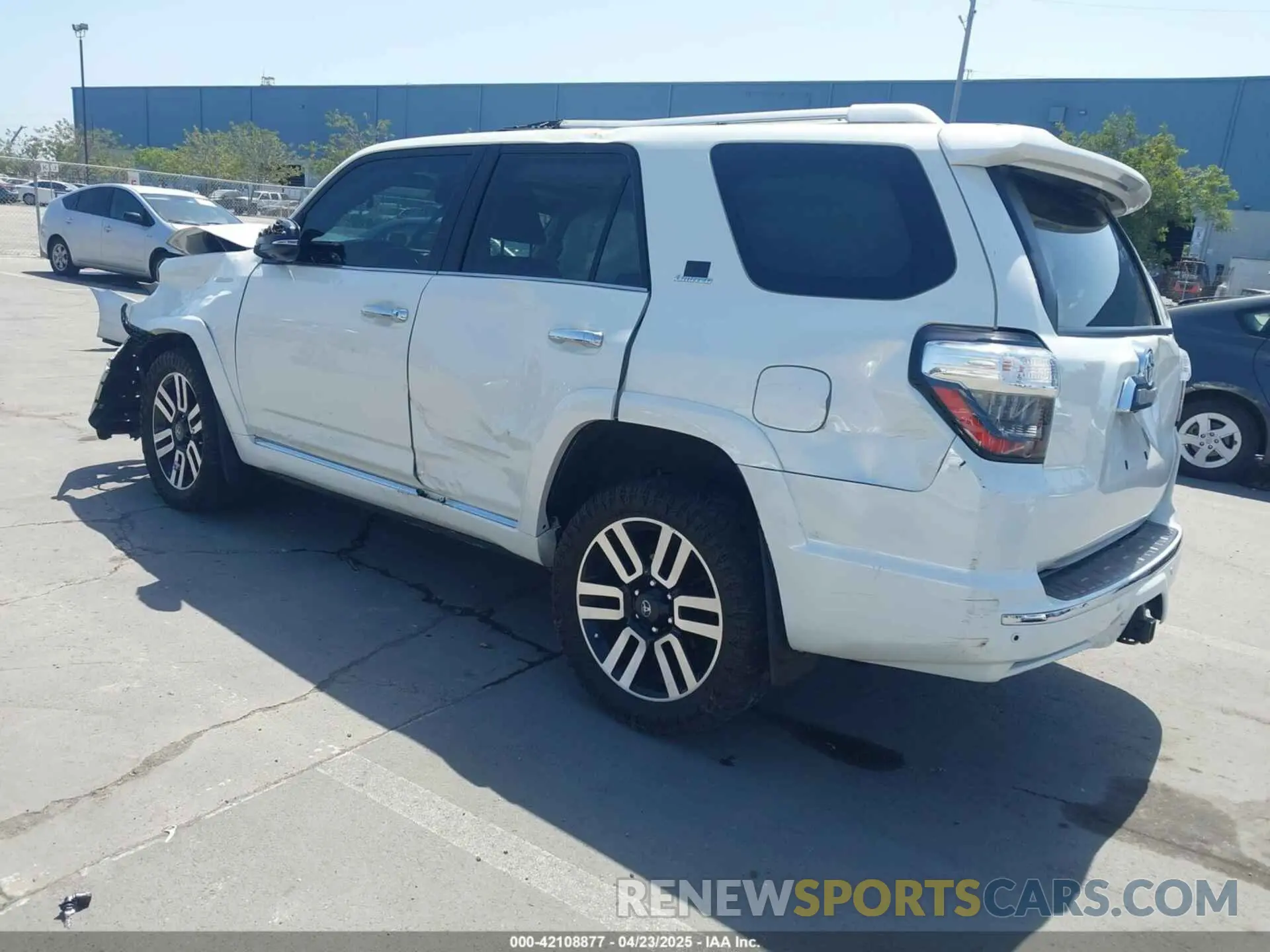 3 Photograph of a damaged car JTEKU5JR9N5988716 TOYOTA 4RUNNER 2022