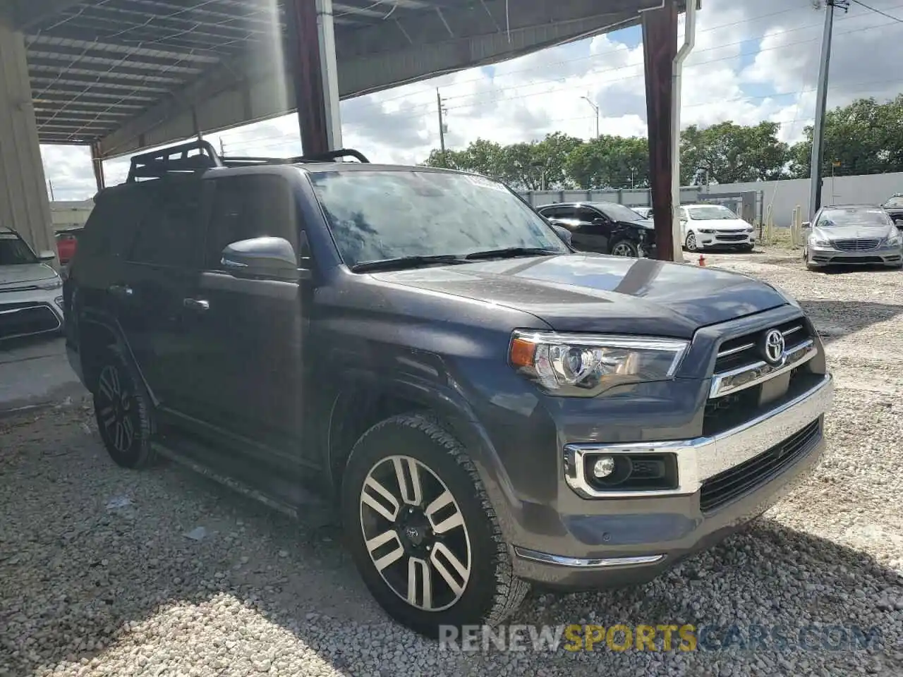 1 Photograph of a damaged car JTEKU5JR9N6022490 TOYOTA 4RUNNER 2022