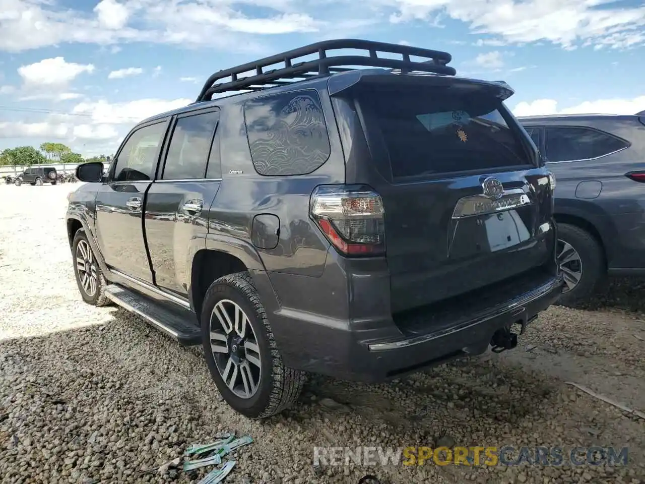 3 Photograph of a damaged car JTEKU5JR9N6022490 TOYOTA 4RUNNER 2022