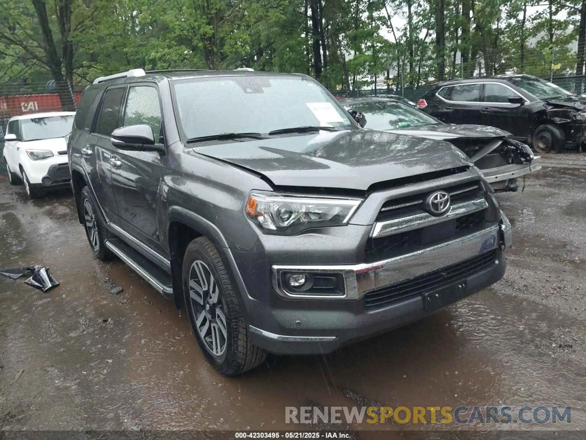 1 Photograph of a damaged car JTEKU5JR9N6072872 TOYOTA 4RUNNER 2022