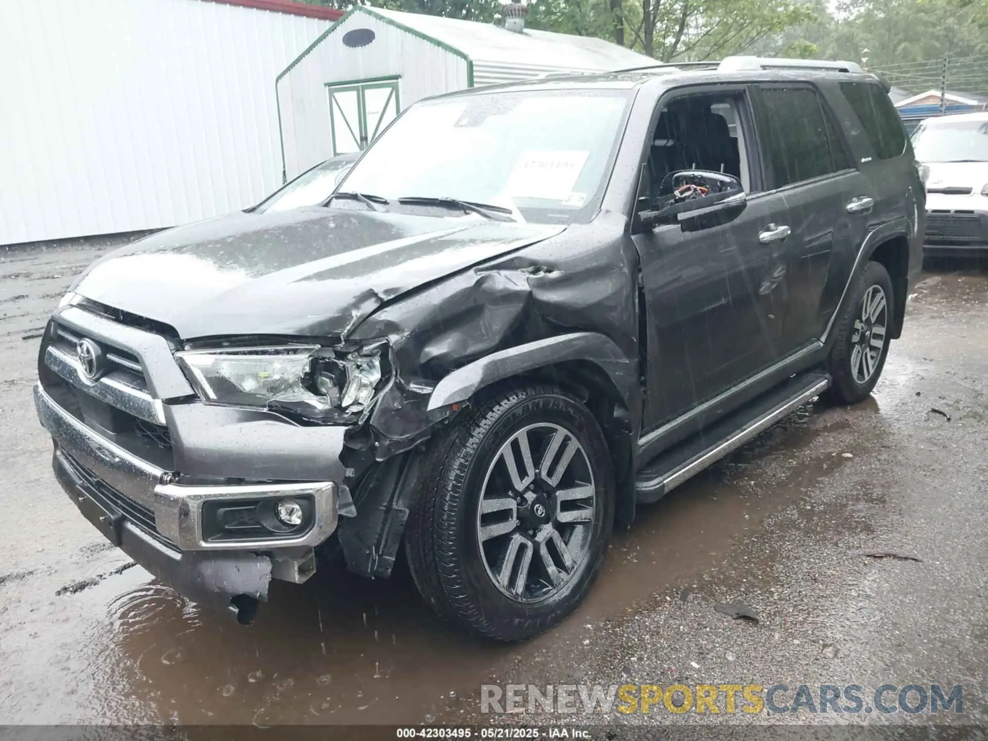6 Photograph of a damaged car JTEKU5JR9N6072872 TOYOTA 4RUNNER 2022
