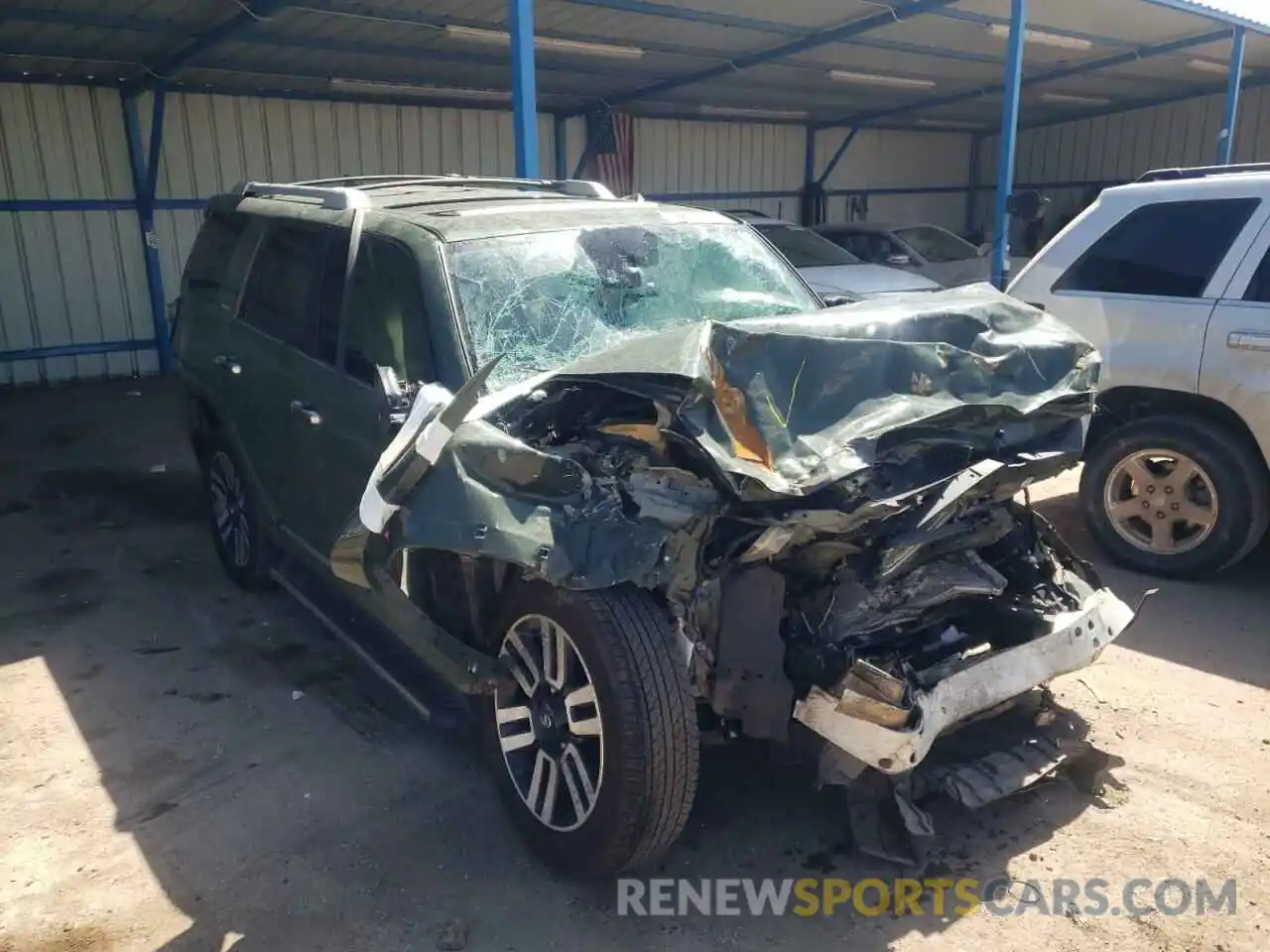 1 Photograph of a damaged car JTEKU5JRXN5971746 TOYOTA 4RUNNER 2022